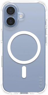 Fashionable Case Samba met MagSafe voor de Apple iPhone 17 - Clear / White Transparant