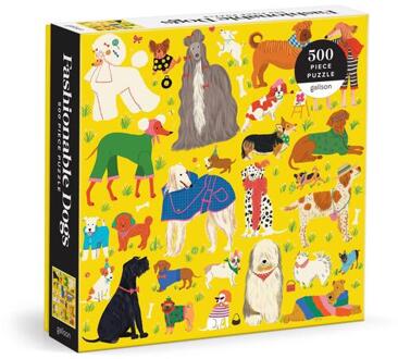 Fashionable Dogs 500 Piece Puzzle -  Ayang Cempaka, Galison (ISBN: 9780735382718)
