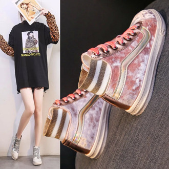 Fashionable low-top lace-up sneakers new comfortable female vulcanized shoes 2020 muffin shoes flat shoes women casual shoes