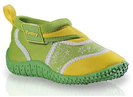Fashy Groen/gele zwemschoenen voor kids