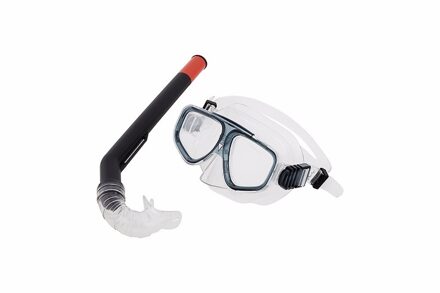 Fashy Snorkelset grijs voor juniors