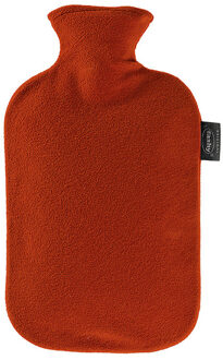 Fashy Warmte kruik met fleece hoes rood 2 liter - Kruiken