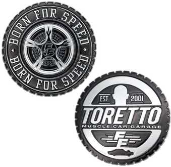 Fast & Furious ‘Born for Speed’ Medallion