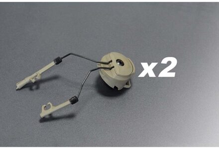 FAST Helm accessoires RAIL ADAPTER SET Peltor Comtac Headset Ops-Core Helm ARC Rail Adapter VOOR C1 C2 c4 BD5672 FG