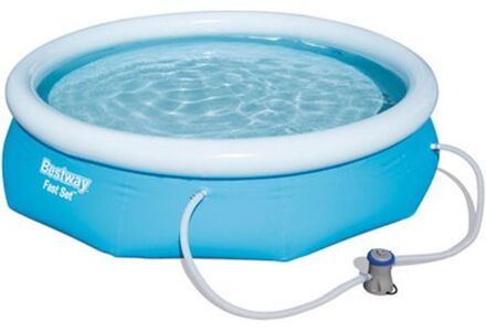 Fast Set Zwembad Ø 244 cm Blauw