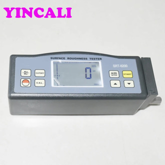 Fast Shipping Precision Surface Roughness Meter SRT-6200 four Digitals Roughness Tester Ra and Rz Range Test with blue backlight