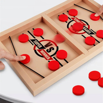 Fast Sling Puck Game Paced, Table Desktop Battle,Winner Board Games Toys For Parent-Child Interactive Chess Toy Board Table Game