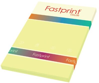 FastPrint Gekleurd Papier A4 160gr FP Kanariegeel 50vel