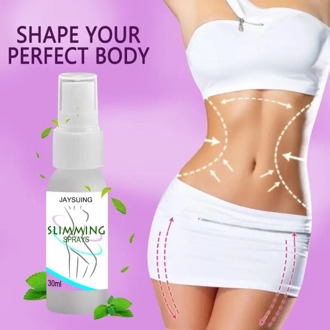 Fat Burning Spray Eliminate Cellulite Skin Elasticity Break Down Fat Massage Improve Skin Button Weight Loss Spray TSLM1