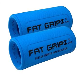 Fat Gripz Banden voor krachttraining Original - Blauw - 12,7cm x 6,35cm x 6,35cm (lxbxh)