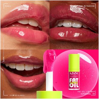 Fat Oil Lip Drip 12H Hydration Non-Sticky Finish Lip Gloss 4.8ml (Various Shades) - SUPERMODEL