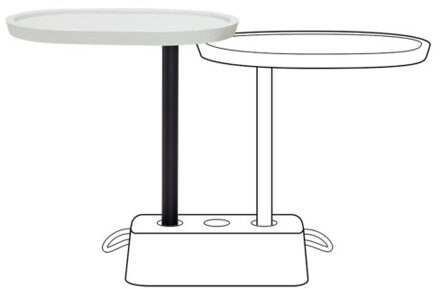 Fatboy brick's buddy licht grijs