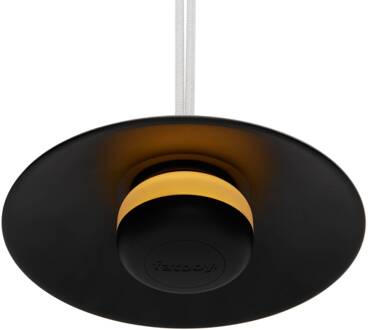 Fatboy Chap-O LED oplaadbare hanglamp, zwart, dimbaar, IP55 antraciet