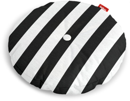 Fatboy circle pillow tuinkussen gestreept antraciet