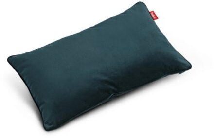 Fatboy king pillow velvet recycled petrol