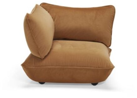 Fatboy sumo corner seat velvet recycled almond