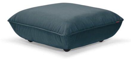 Fatboy sumo hocker velvet recycled petrol