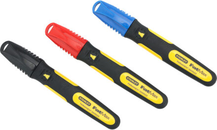 FatMax Markeerstift Rood/Zwart/Blauw (x3)