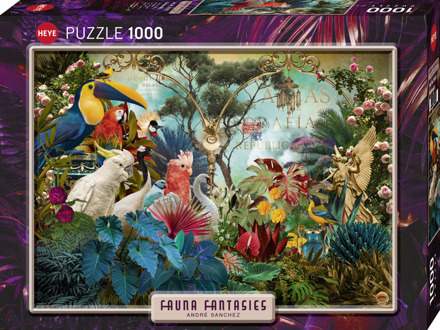 Fauna Fantasies - Birdiversity Puzzel (1000 stukjes)