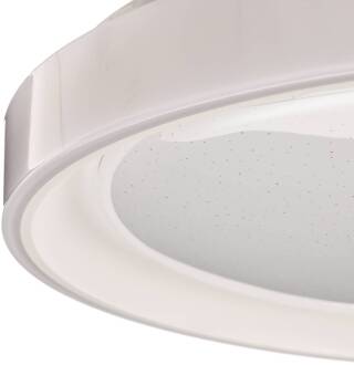 Faustina LED plafondlamp, wit