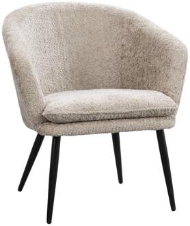 Fauteuil Cloe - - Stof - Beige - 70.5x66.5x79 Cm