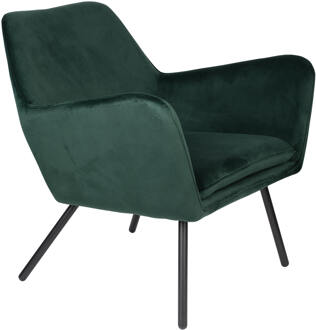 Fauteuil 'Jytte', Velvet, Kleur Groen