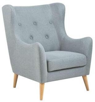 Fauteuil Kamma grijs stof design stoel