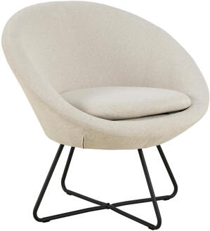 Fauteuil 'Lærke' Geweven, kleur Beige