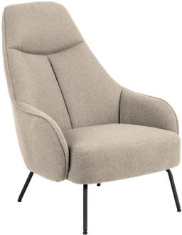 Fauteuil 'Nakeda' kleur Beige