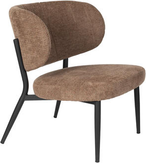 Fauteuil 'Ondrea' kleur Oranje/Grijs