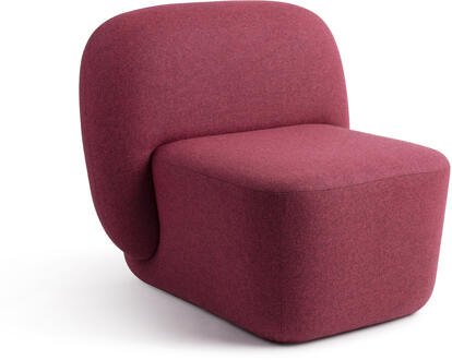 Fauteuil 'Oshu' kleur Raspberry Hill
