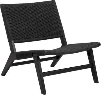 Fauteuil 'Rodrigues' Eiken, kleur Zwart