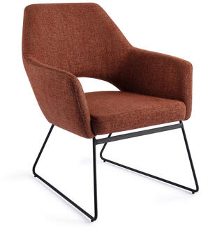 Fauteuil 'Yanai' kleur Tuscan Terra