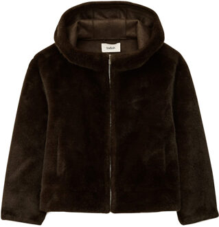 Faux fur jas Pandy  bruin - S (FR 1),M (FR 2),