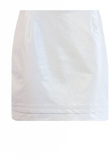 Faux lakleren mini-rokje Eon  naturel - 34,38,40,