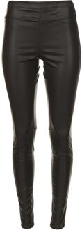 Faux leather legging Amber  zwart - L,XL,