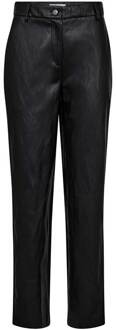 Faux leren broek Gitt  zwart