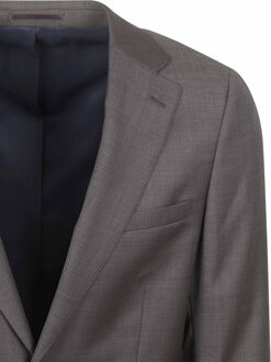 Faux Uni Kostuum Wol Grijs - 48,50,52,54,56