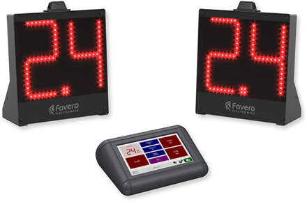 Favero Schotklok vochtige omgeving Zwart - One Size