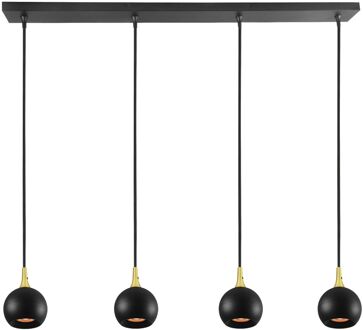 FAVORI Hanglamp 4xGU10 - Zwart