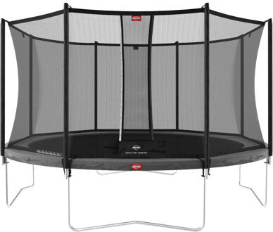 Favorit Trampoline Ø 380 cm met Veiligheidsnet Comfort Grijs