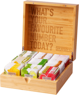 Favourites Theekist Bamboe 9 vaks