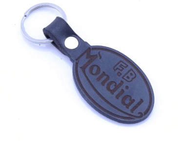 FB MONDIAL key key ring key chain Schlüsselring porte-cles portachiavi laser cut Size: 65x30x3mm