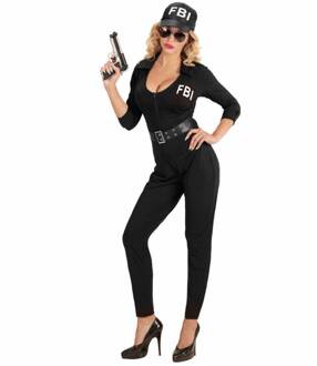 Fbi Agent Vrouw Kostuum Zwart