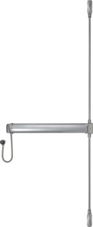 FC-AC-20 JPM Elektromechanische paniekbalk Fluid Control - Ingang | type: C | 2 punts | knop | kleur: aluminium | lengte: 1165 mm | inkortbaar