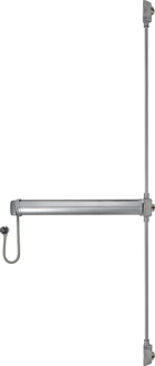 FC-AC-31 JPM Elektromechanische paniekbalk Fluid Control - Ingang | type: C | 3 punts: lateraal | kruk | kleur: aluminium | lengte: 835 mm |