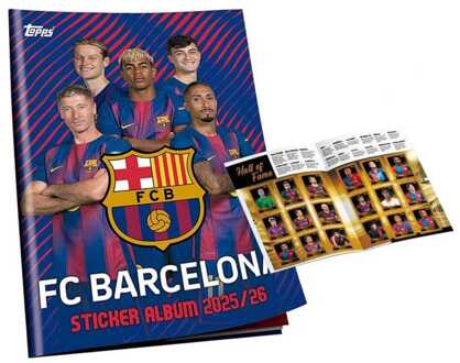 FC Barcelona 2025/26 Sticker Collection Album Set