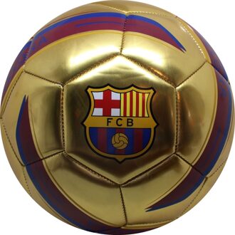FC Barcelona Bal - Goud - Maat 5 Multikleur