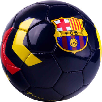 FC Barcelona bal leer groot blauw arrows