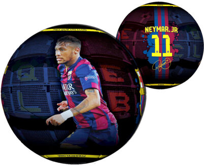 FC Barcelona bal leer groot rood/blauw Neymar